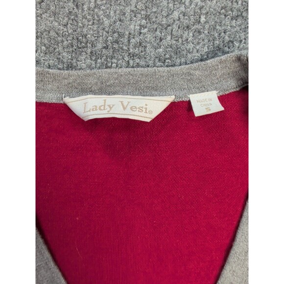 Florida State Seminoles Button Up Sweater Womens Small Red Lady Vessi Preppy - Picture 3 of 9